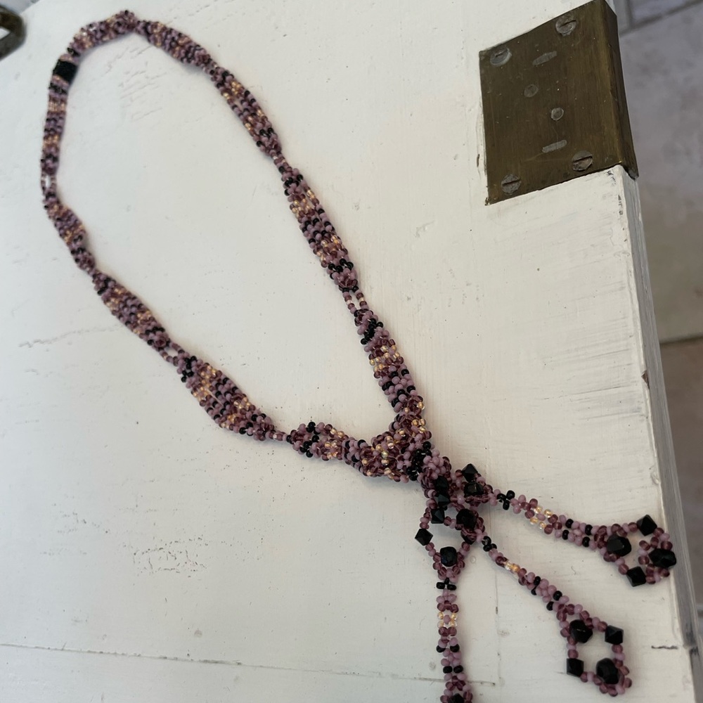 🔥sale!Alaskan Beadwork Necklace and Earrings set